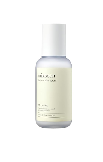 mixsoon Soybean Milk Serum (1.69 fl.oz) – Bean Essence No.2 for Deep Nourishment and Korean Glass Skin