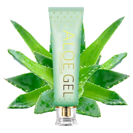 Moisturizing Gel for Face & Body – Fast Absorbing, Non-Sticky Aloe Lotion for Long-Lasting Hydration