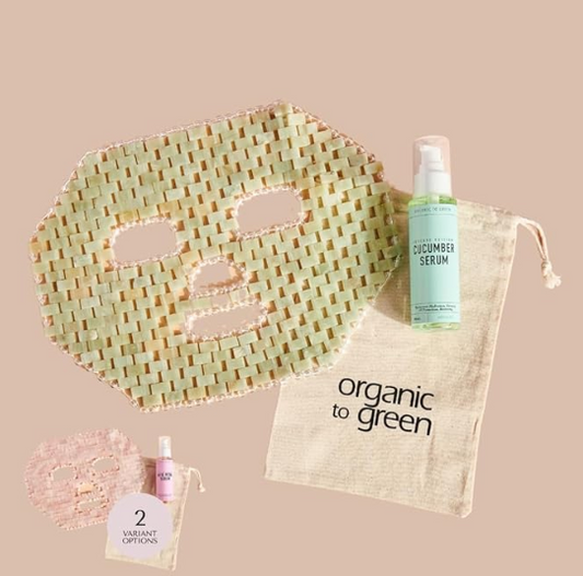 Organic To Green Jade Crystal Facial Mask – 100% Natural Reusable Gem Stone Mask for Puffy Eyes and Dark Circles
