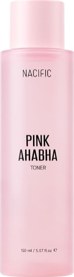 NACIFIC Pink AHA BHA Toner with Watermelon Extract – Glow and Hydration for Radiant Skin
