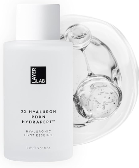 LAYERLAB Revitalizing Hyaluronic First Essence Review – Korean Skin Booster with PDRN & Peptides for Deep Hydration