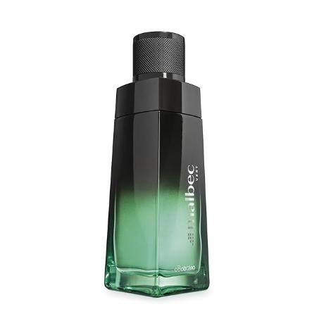 Malbec Vert Eau de Toilette by O Boticário | Long-Lasting Men’s Cologne | French Oak Barrel-Aged Red Wine & Woody Fresh Scent | 3.4 oz