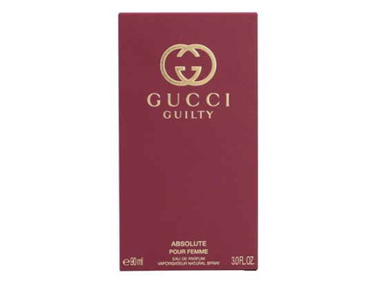 Gucci Guilty Absolute Pour Femme Eau de Parfum Spray – Bold Fruity Scent for Women (3.0 oz)
