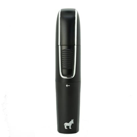 Pete & Pedro Nose & Ear Hair Trimmer – Clipper Has 3 Attachments for Nose/Ear, Eyebrows Trimming, & Facial Hair Detailing | Men & Women, Stainless Steel, Wet/Dry, USB | As Seen on Shark Tank