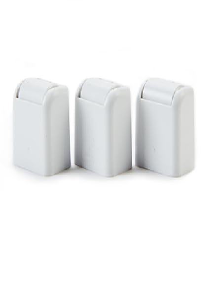 Clean + Easy Large Wax Roller Heads for Roll On Wax Refill, Easy Application on Legs & Body, Fits Roll On Wax Cartridge, Disposable Waxing Heads for At-Home Hair Removal, 3 Count (1 Pack)