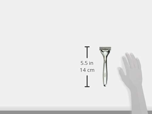 Schick Quattro Titanium 4-Blade Razors for Men | 1 Mens Razor Handle and 16 Refill Blades for Shaving