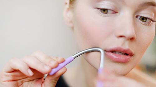 Set of 2 Bellabe Facial Hair Removers – Assorted Colors | Made in USA | Quick & Easy Hair Removal for Upper Lip, Chin, Cheeks, Neck Area, & Sideburns