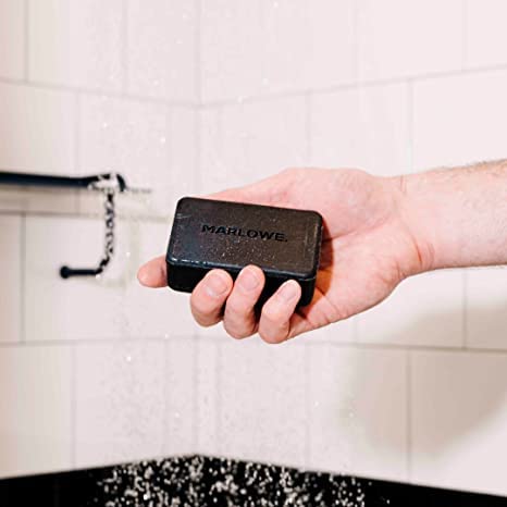 No. 106 Charcoal Soap 7 oz (6 Bars) Body Bar Soap for Men, Cleansing, Purifying & Hydrating with Natural Extracts, Shea Butter, Olive Oil & Green Tea Extracts, Fresh Woodsy Scent