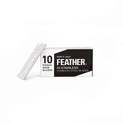 240 Feather FHS-10 Japanese Steel Razor Blades - Refill for OneBlade Core, Hybrid, & Genesis Razors