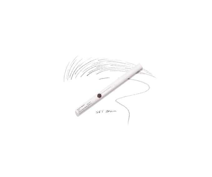 MADLUVV Exacto Brow Pencil for Flawless, Long Lasting, Realistic Brows with Dual-Ended Design Featuring Retractable Blade Tip for Precise Hair Like Detail and Blending Brush - Soft Brown