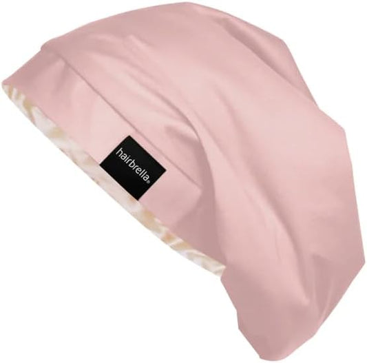 Hairbrella Satin Lined Adjustable Sleep Cap - Sleeping Caps for Women to Protect Hair, Satin Band Edge, Silk Bonnet
