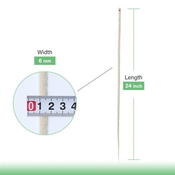 24 In 30 Strands SE Dreadlock Extensions, 613 Blonde Thin 0.6cm Width Synthetic Dreads Extensions, 100% Handmade Dreads Hippie Style Dreadlocks for Woman