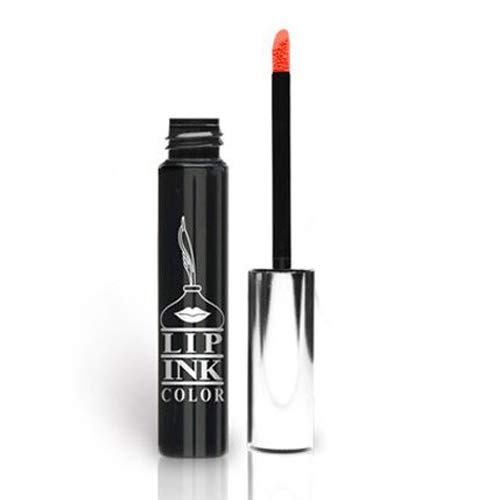 Lip Ink Liquid Lipstick - Fire Red | 100% Smearproof Long-Lasting Waterproof Vegan Wax-Free Organic Kosher Natural Botanical 247 Confidence cosmetics USA Self Manufactured Factory Direct Since 1995