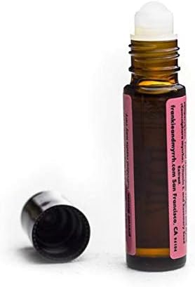 Frankie & Myrrh Truly Patchouli Roll On | Dark Aged Patchouli Essential Oil Roll On Perfume/Cologne | Earthy, Musky Aromatherapy for Relaxing Stimulation and Energy