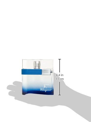 Salvatore Ferragamo F Free Time Eau De Toilette Spray for Men, 3.4 Ounce