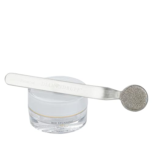 DIAMONDBUFF Microdermabrasion Face Exfoliator Tool with Refined Radiance Cream, at home facial exfoliator tool | fade the appearance of blemishes, dark spots, enlarged pores, fine lines & wrinkles.