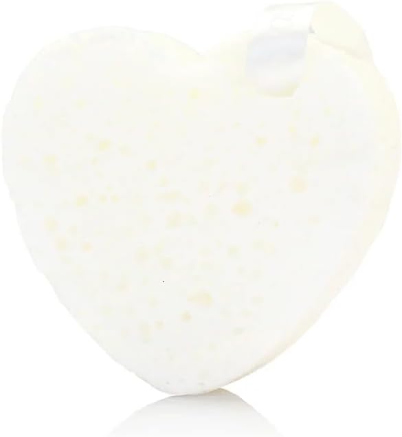 Spongellé Sweet Orchid Heart Buffer – Exfoliating Body Wash Infused Sponge with Orchid Scent – Perfect for Valentine's & Mother's Day Gifts
