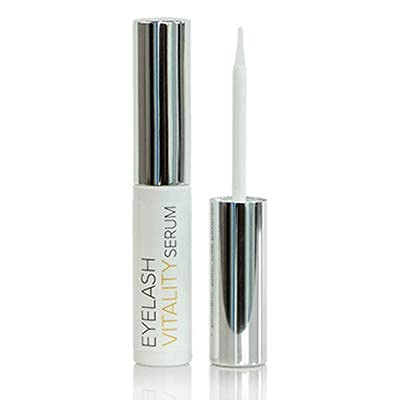 Eyelash Vitality Growth Serum - Lash Enhancing Growth Serum Complex - Irritation Free - Hypoallergenic Naturally-based Turmeric Growth, Achieve Longer Thicker & Healthier Lashes, 3.5 ml