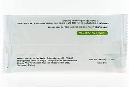 Travelwell Makeup Remover Wipes Bulk, Individually Wrapped Natural Fresh Aloe Travel Packs Elderly Bathing Cleansing Wipes - 500 Count per Package - Small Size Toiletries - Hotel Toiletries Bulk Set