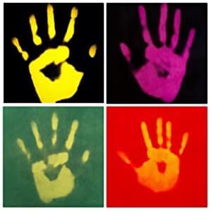 Temperature Activated Thermochromic Powder Pigment Black to Pink Changing at 77F/25C Perfect for Arts & Crafts Color Changing Slime Nail Art Secret Message Tumblers Science Experiments