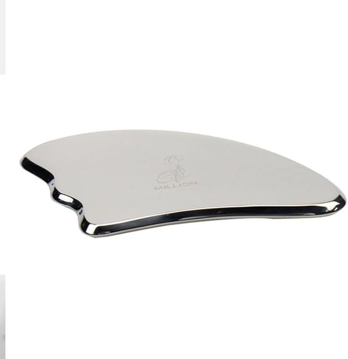 JWCASA Muscle Scraper Scar Tissue Massage Tools Foot, Neck, Knee, Leg Back Massager IASTM Tool for Physical Therapy & Plantar Fasciitis with 2 Pieces Set 15