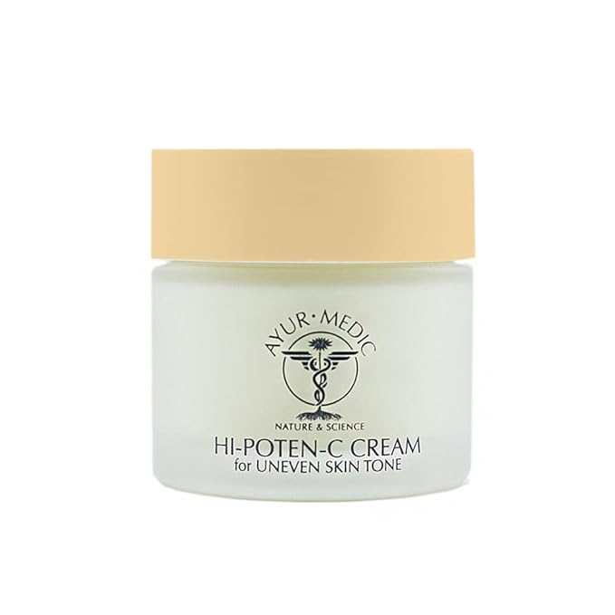 Ayur-Medic Hi-Poten C Cream for Uneven Skin Tone (2 oz.)