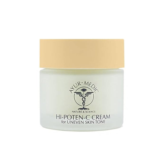Ayur-Medic Hi-Poten C Cream for Uneven Skin Tone (2 oz.)