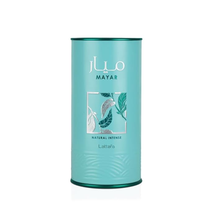 Lattafa Mayar Natural Intense Eau de Parfum Spray for Women, 3.4 Ounce