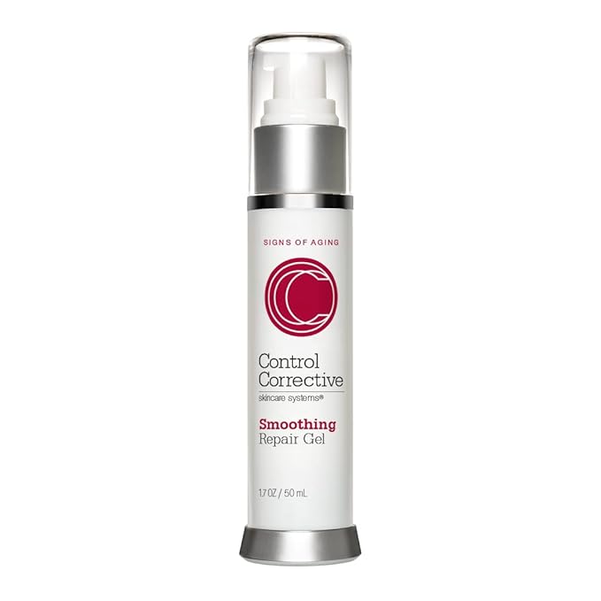 CONTROL CORRECTIVE Smoothing Repair Gel, 1.7 Oz - Anti-Aging Gel, Combination Of Glycolic & Lactic Acids, Maintains Skin Clarity, Reducing Fine Lines & Wrinkles, Exfoliation, Adds Luminosity, Balances
