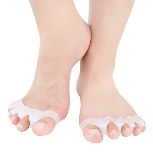 Toe Spacers (Bundle Soft & Firm) - Toe Separators for Alignment, Toe Straightener for Foot Pain Relief, Silicone Bunion Corrector for Women Big Toe, Supports Foot Health