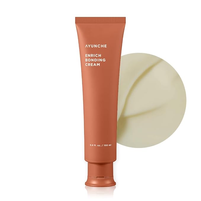 Enrich Bonding Hair Cream 5.1 fl oz [For Dry & Damaged Hair] | Hair Bonding Technology | Intensive Damage Repair | Hydration & Anti-Frizz | Up to 450°F Heat Protection | Korea Salon Brand