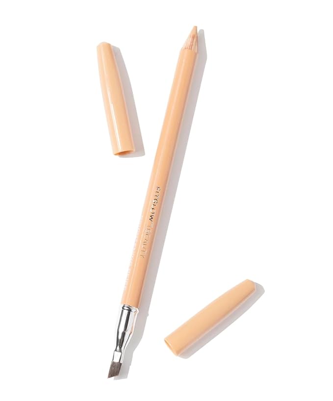 FITGLOW Beauty - Natural Vegan Eyeliner Pencil | Vegan, Woman-Owned Clean Beauty (Beige, 1.1 g)