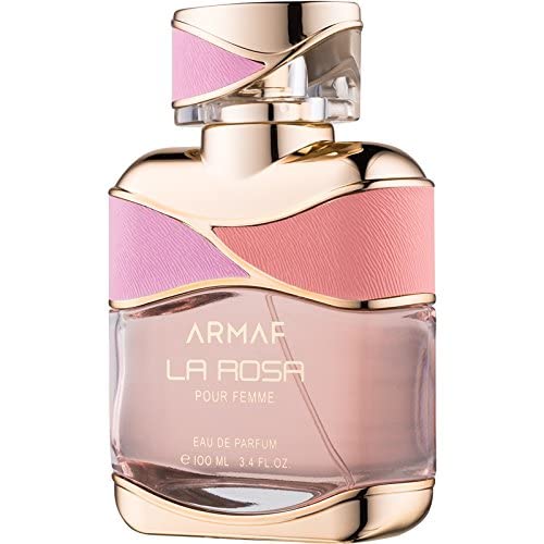 Armaf La Rosa Pour Femme Eau De Parfum 100ML For Her, Floral Fragrance, Perfume For Women, La Via (Pack of 2)