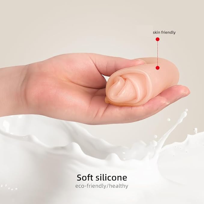 MoyRetty 3 Pairs Silicone Moisturizing Socks,Silicone Socks for Dry Cracked feet Women,Long Size,Spa Gel Socks Foot Care After Pedicure,High Elastic & Anti Slip(Pink & Beige & White)