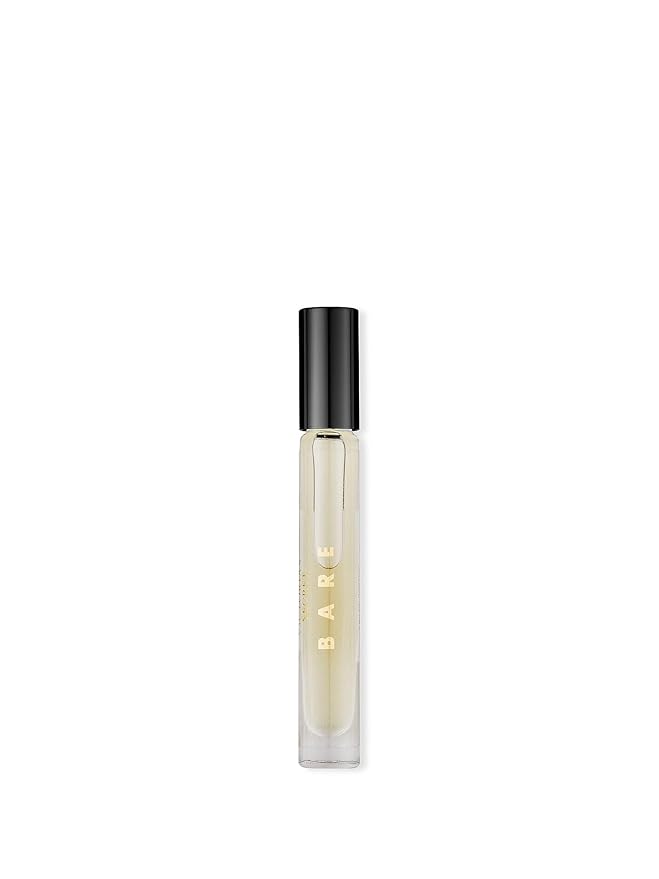 Victoria's Secret Bare Eau de Parfum Rollerball, Notes of Australian Sandalwood, Mandarin Madagascar & Egyptian Violet, Travel Size Mini Perfumes for Women (0.23 oz)