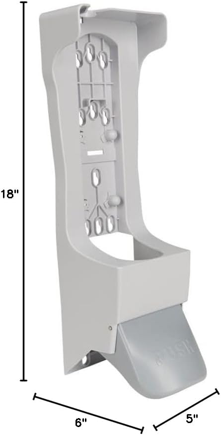 3.55L Soap Dispenser for Nanoskin MAGIC HAND SOAP Industrial Hand Cleaner 120 Oz. - Easy to Install & Use; Includes Anchors and Two-Sided Adhesive | For Home, Garage, Office, Car Wash, Car Care Center