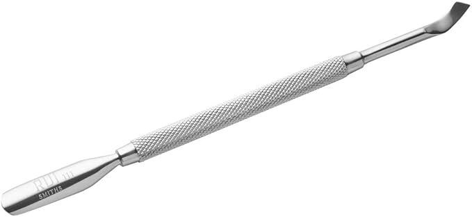 Rui Smiths Professional Double Ended Stainless Steel Metal Pusher (Cuticle Pusher) Bundle - Styles No. 111 and 113