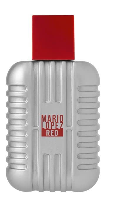 Mario Lopez 3.4oz/100ml Cologne EDT for Men - RED