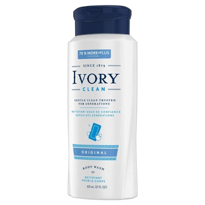 Ivory Body Wash, Original, 21 Fl Oz (Pack of 3)