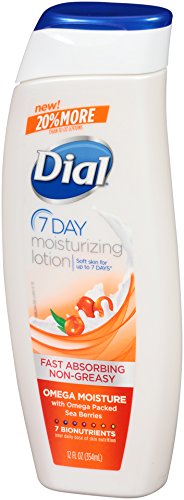 Dial Moisturizing Lotion, Omega Moisture, 12 Ounces