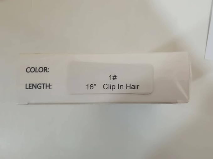 YILITE Jet Black Clip in Hair Extensions Real Human Hair #1 120 Gram 8Pcs 16inch Hair Extensions Clip ins Natural Silky Straight Human Hair Clip in Extensions (16inches #1 Jet Black)