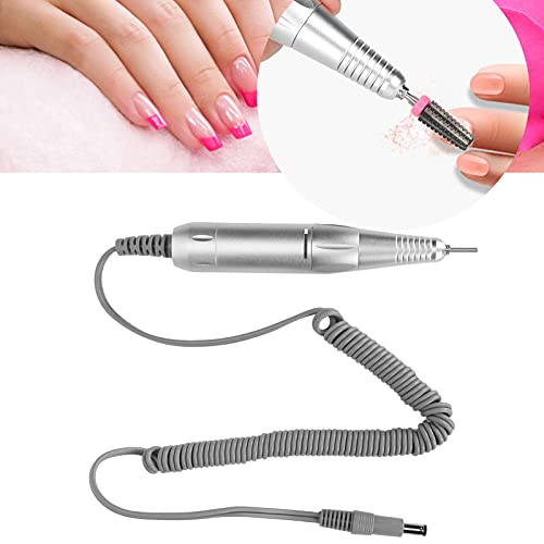 Electric Nail Drill Machine,Nail Drill Handle 35000 RPM Acrylic Nail Gel Polish Remover Electric Nail Files Pedicure Kit,Nail Drill Handpiece Electric Nail Polishing Machine Replacement Handle