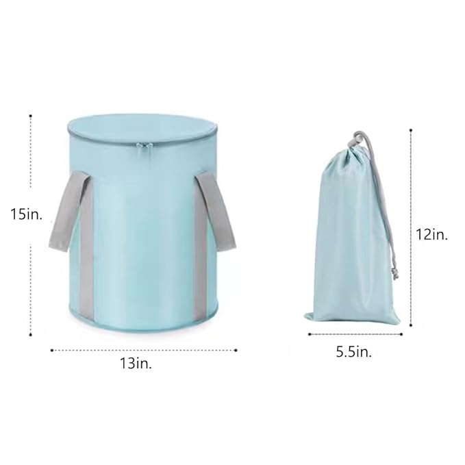 Chomsky Ionic Detox Foot Bath Machine Birthday Gift Portable Foot Spa Cleanse with Professional Tub Bucket 10 Liners and 2 Round Arrays (All Accessories Included)