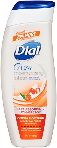 Dial Moisturizing Lotion, Omega Moisture, 12 Ounces