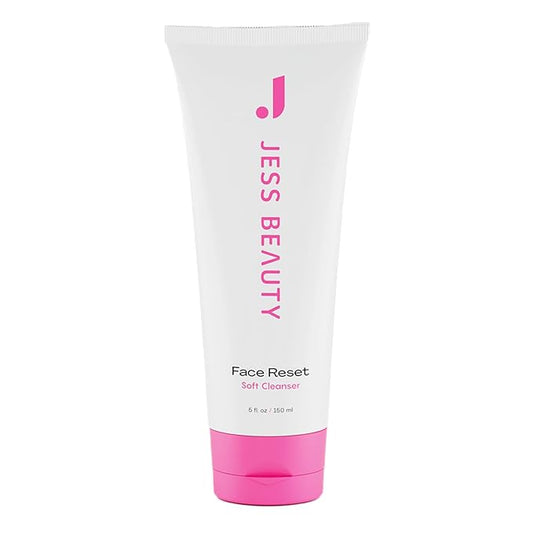 JESS BEAUTY Face Reset Soft Cleanser, with Squalane & Hyaluronic Acid, 5 fl ozJESS BEAUTY | Skin Care Reset Soft Face Cleanser with Squalane & Hyaluronic Acid 5 fl. oz | Skincare Face Moisturizer