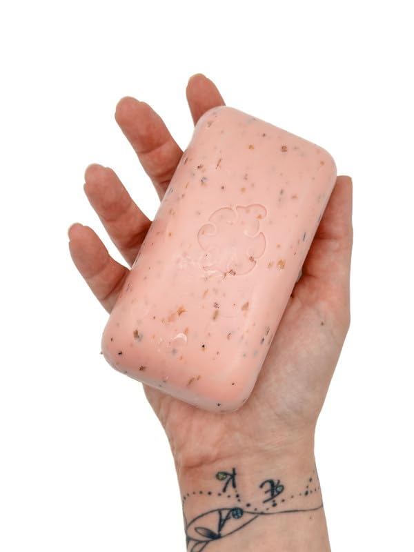 Loofa Duo Set - Exfoliating Sea & Grapefruit Soap Bars - Natural Fragrance - Hydrating & Moisturizing Triple-Milled Luxury - 10.5 Oz Each