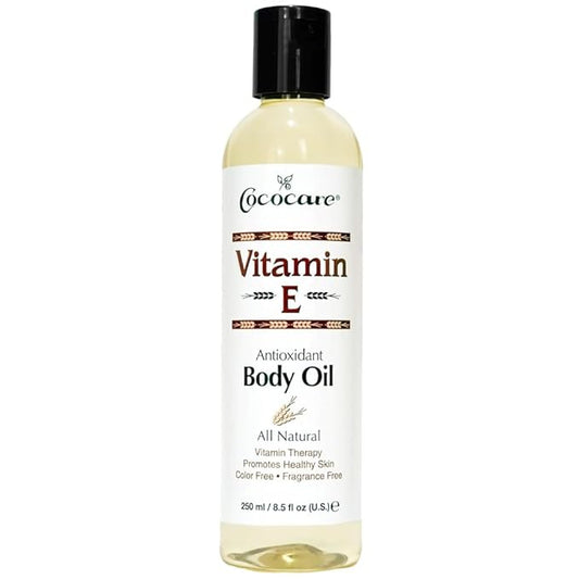 Cococare Natural Vitamin E Antioxidant Body Oil - Vitamin Therapy for All Skin Types - 8.5 fl oz