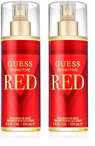 GUESS Seductived Red for Women Fragranced Mist 8.4 Fl Oz (Pack of 2)
