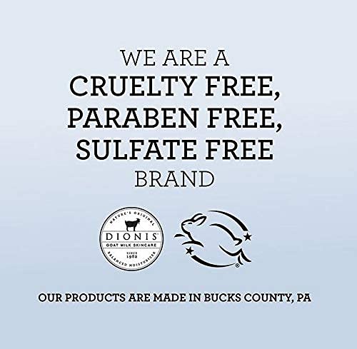 Dionis - Goat Milk Skincare Vanilla Bean Scented Hand Cream (1 oz) - Set of 6 - Made in the USA - Cruelty-free and Paraben-free