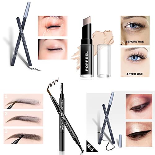 All in One Makeup Kit Makeup Kit for Women Full Kit Multipurpose Makeup Kit-Makeup Brush Set,Eyeshadow Palette,Lip Gloss Set, Makeup Bag,Eyebrow Pencil,Mascara and Face Makeup